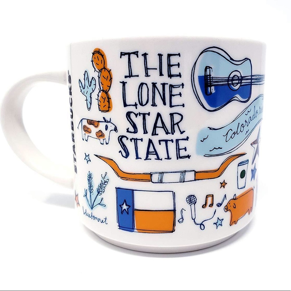 Starbucks Texas Art ‘Been There’ Collectable Mug.